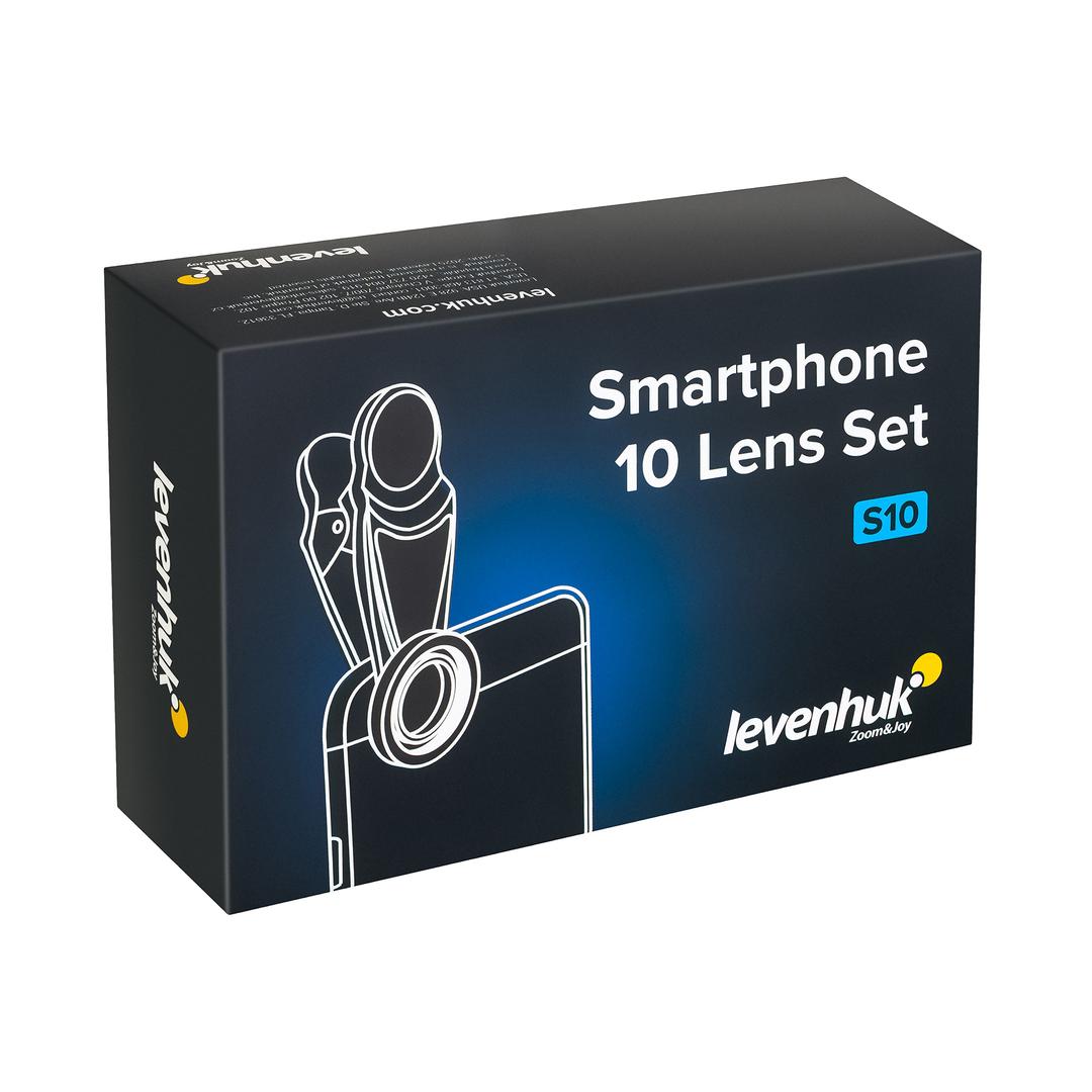 Набор объективов для смартфона Levenhuk Lens S10