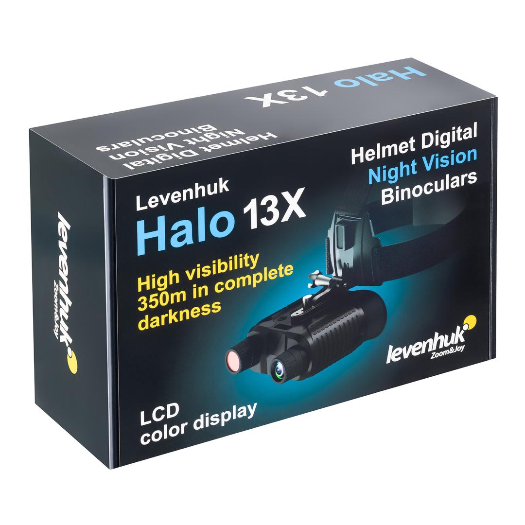 Бинокль цифровой ночного видения Levenhuk Halo 13X Helmet, с креплением на голову