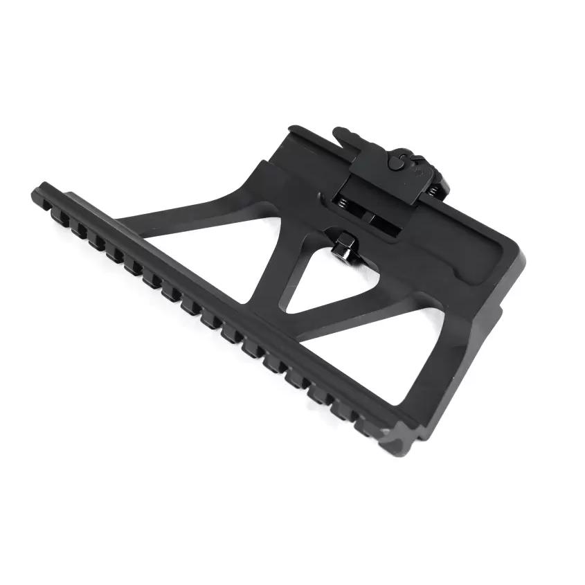 Быстросъемный боковой кронштейн Arkon с планкой weaver на Сайга/АК