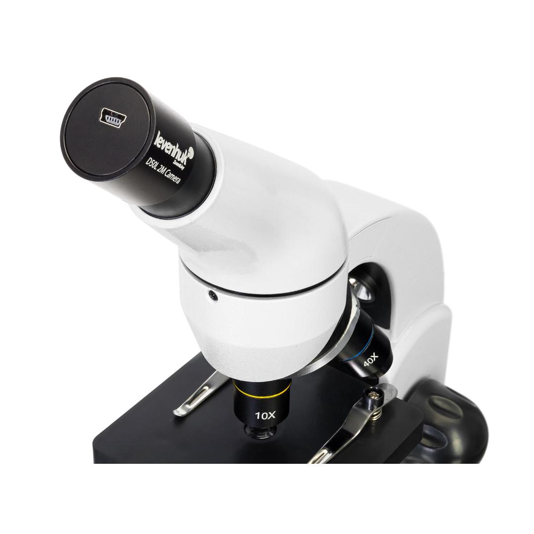 Микроскоп Levenhuk Rainbow D50L PLUS, 2 Мпикс, Moonstone\Лунный камень