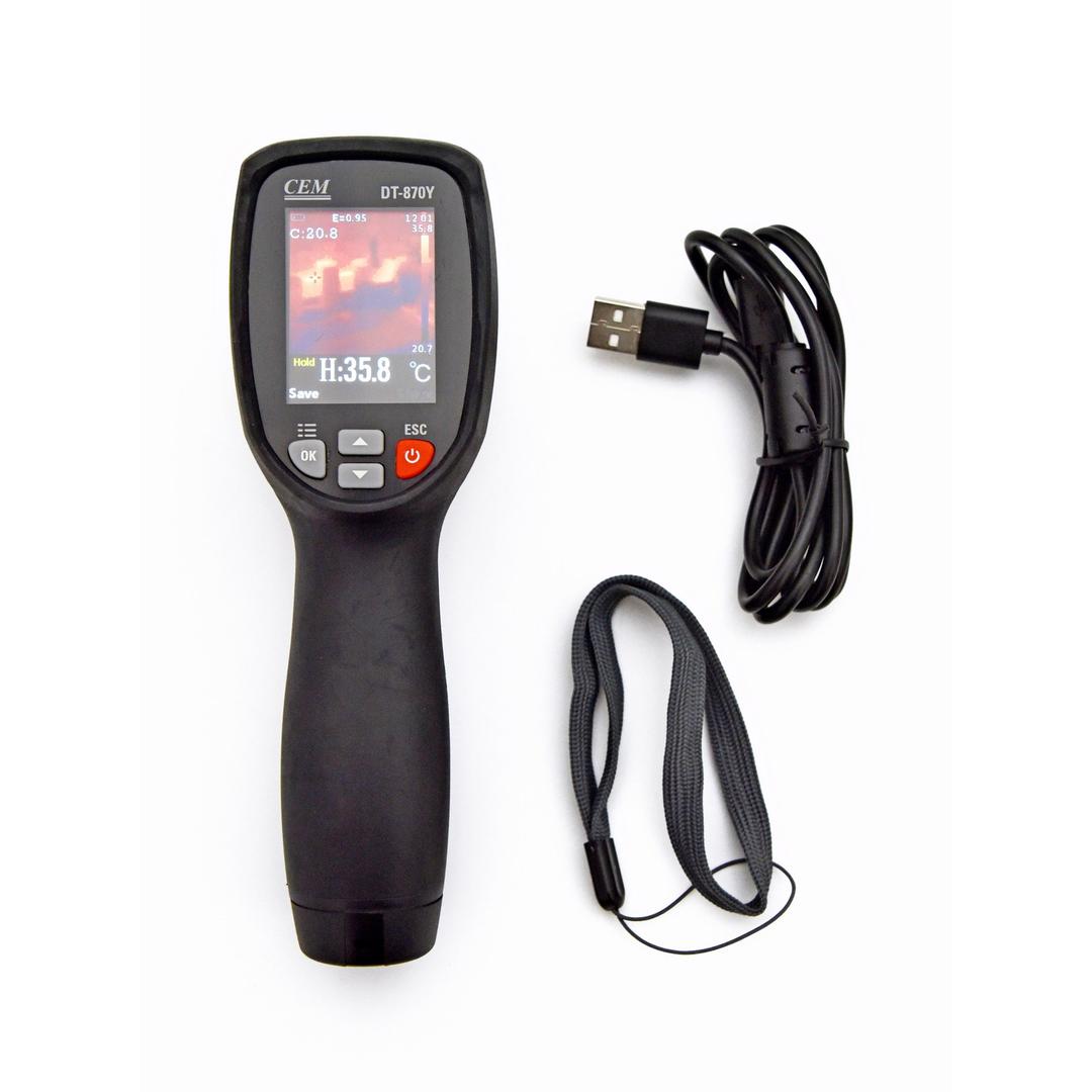 DT-870Y - Компактный тепловизор с функцией измерения температуры тела