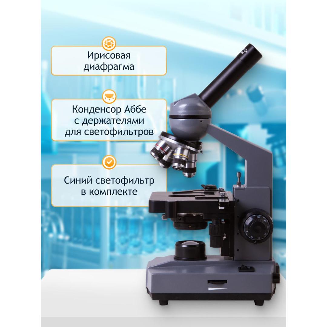 Микроскоп Levenhuk 320 BASE, монокулярный