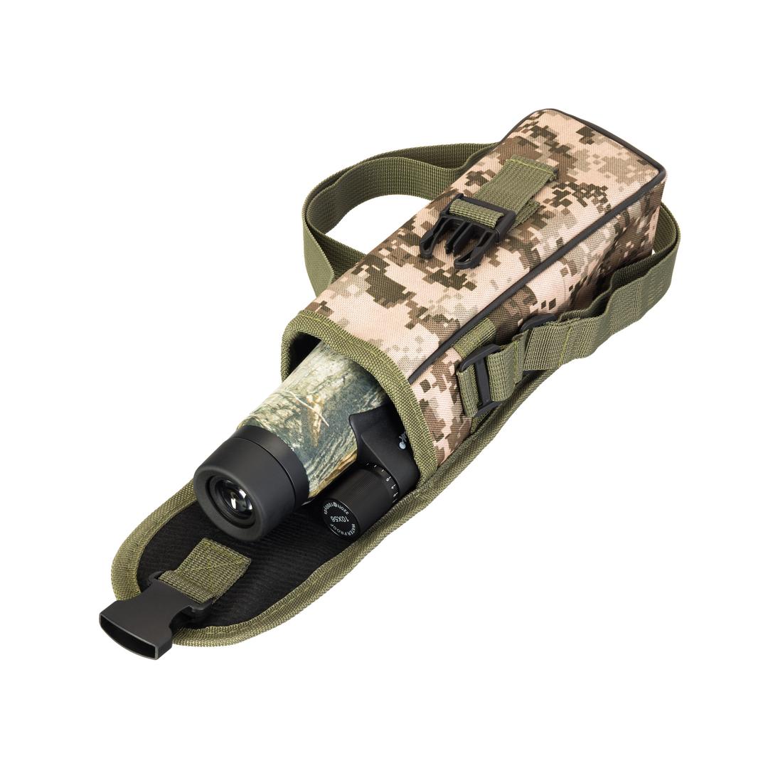 Монокуляр камуфляжный Levenhuk Camo Pine 10x56 с сеткой, темно-зеленый