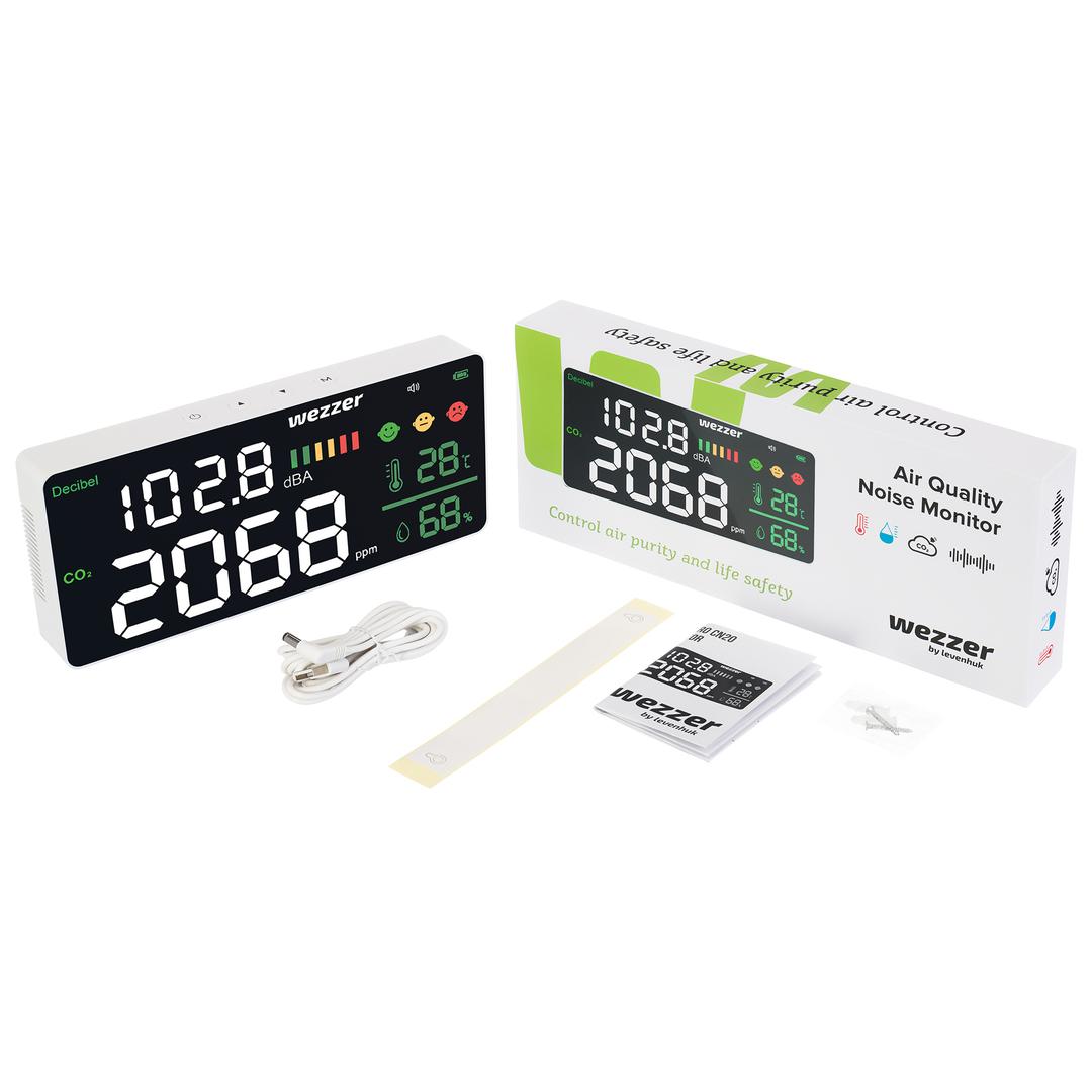 Монитор качества воздуха Levenhuk Wezzer Air PRO CN20, с шумомером