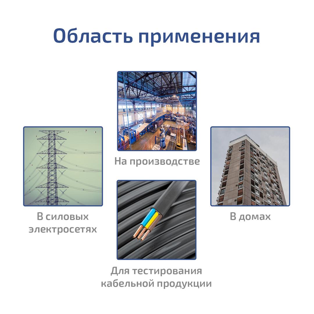 Измеритель сопротивления изоляции (мегаомметр) МЕГЕОН 13225 с поверкой