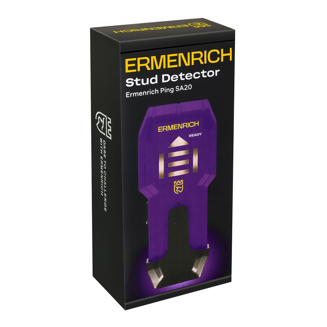 Детектор проводки Ermenrich Ping SA20, фиолетовый