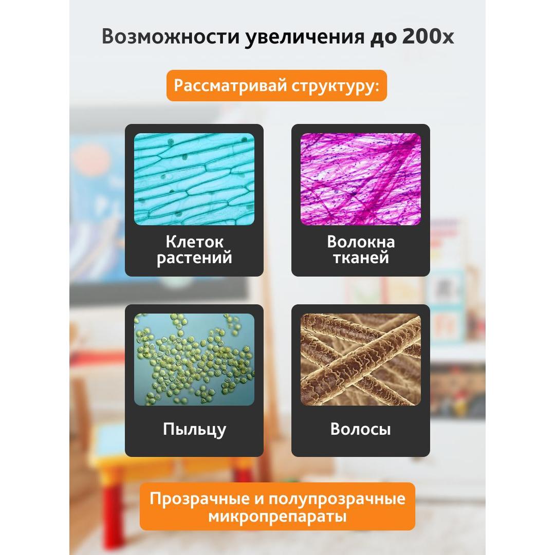 Микроскоп Levenhuk 3S NG, монокулярный
