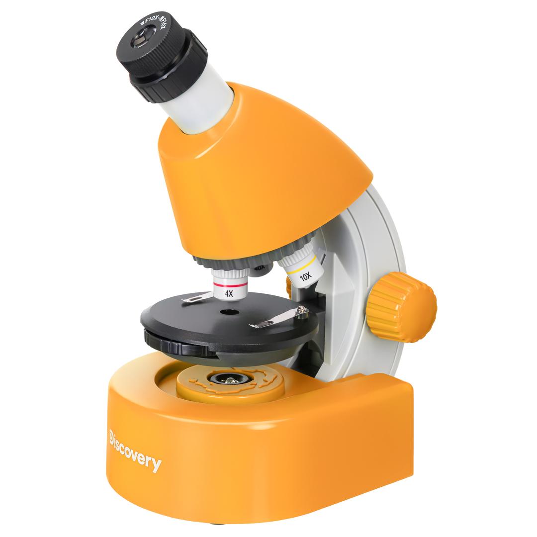 Микроскоп Levenhuk Discovery Micro с книгой, solar