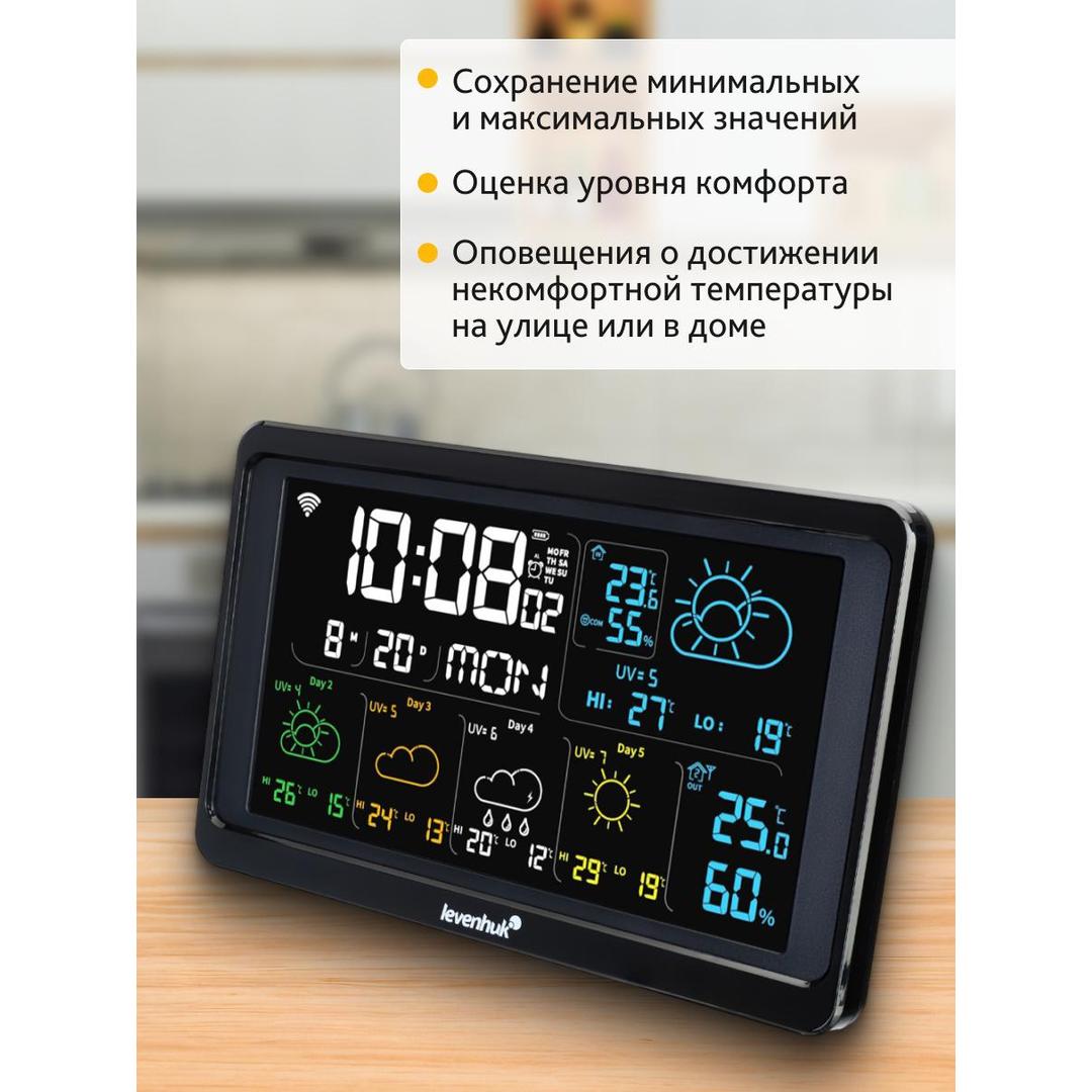 Метеостанция Levenhuk Wezzer PLUS LP80