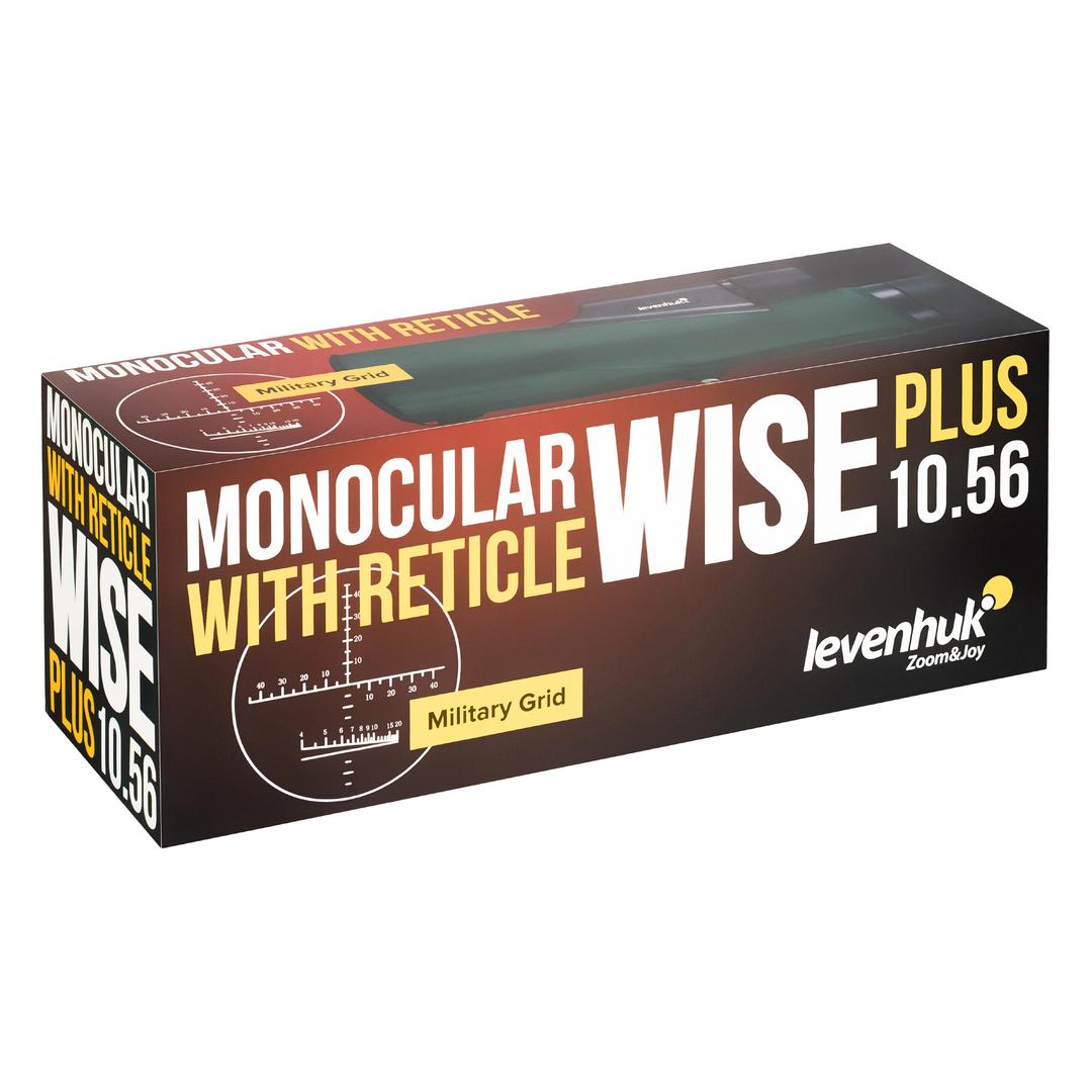 Монокуляр Levenhuk Wise PLUS 10x56 с сеткой