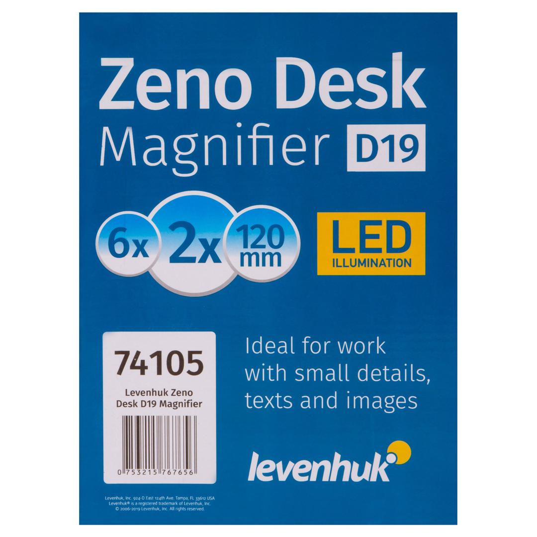 Лупа настольная Levenhuk Zeno Desk D19