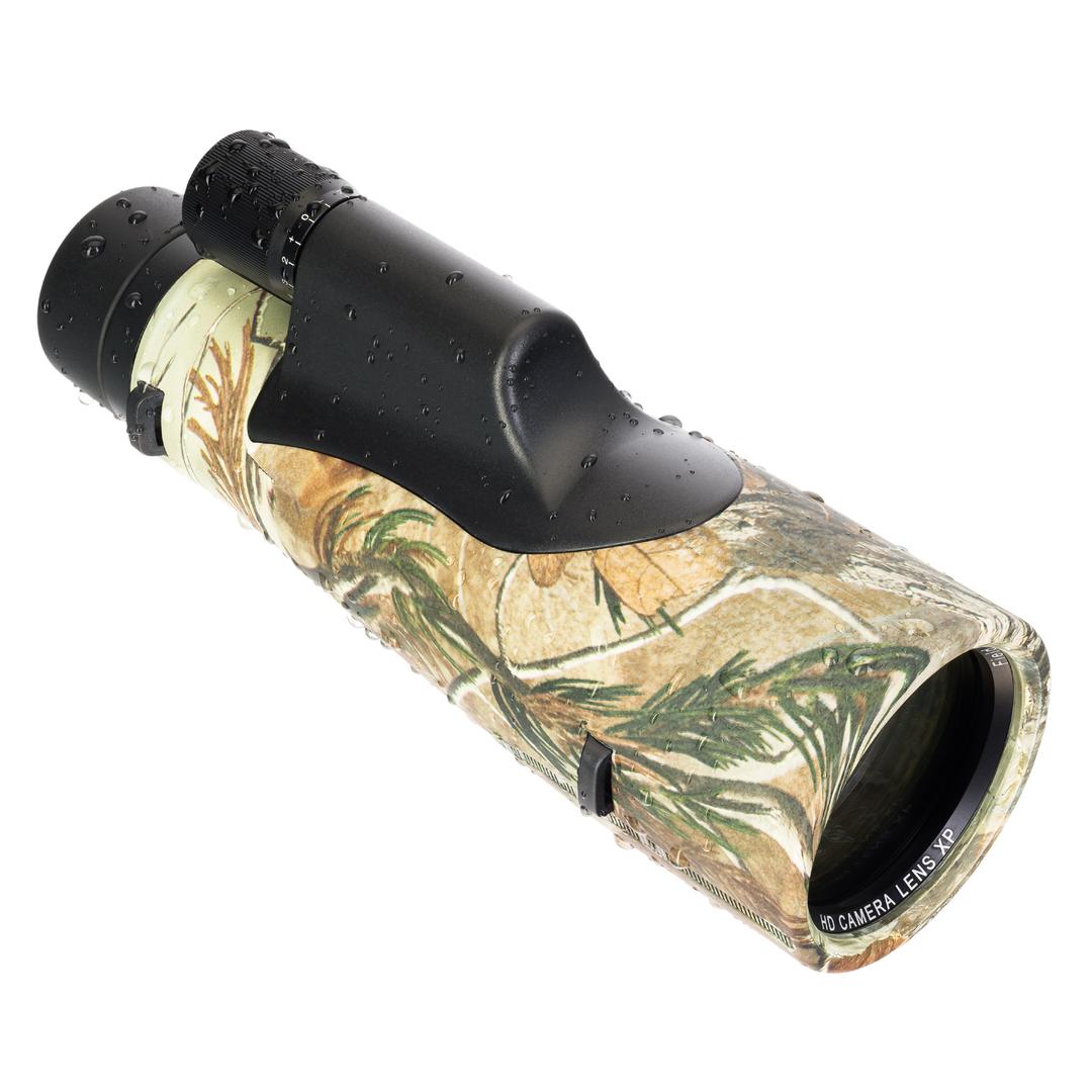 Монокуляр камуфляжный Levenhuk Camo Pine 10x56 с сеткой, темно-зеленый