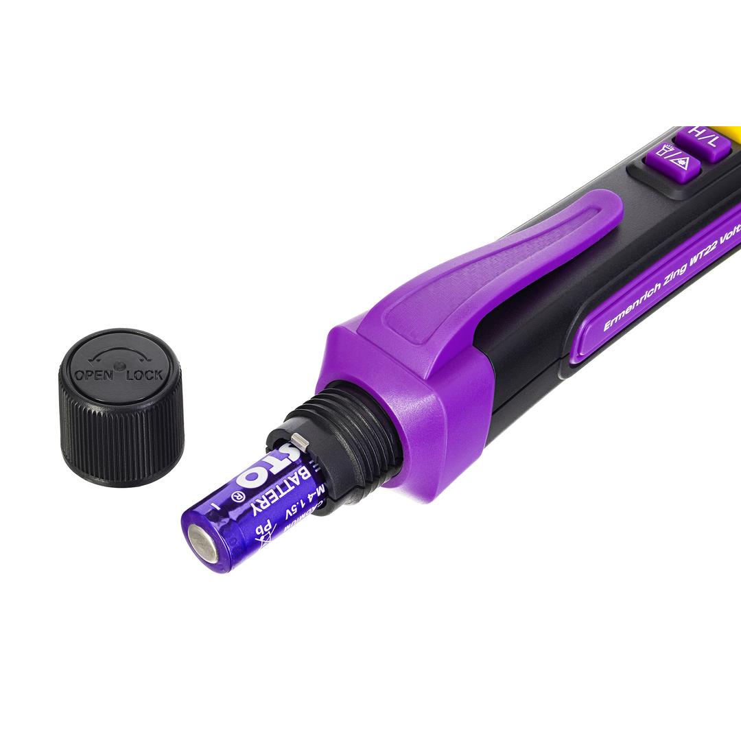 Индикатор напряжения Ermenrich Zing WT22, фиолетовый