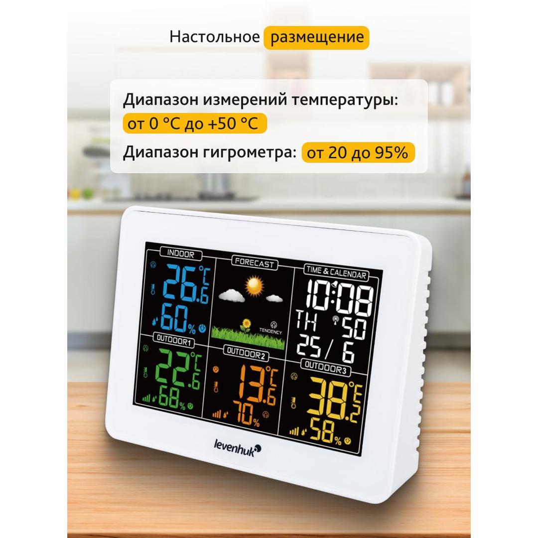 Метеостанция Levenhuk Wezzer PLUS LP60