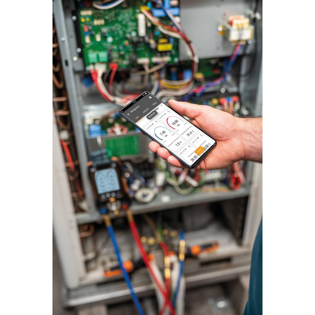 Цифровой манометрический коллектор Testo 550s Комплект 1 в кейсе с поверкой