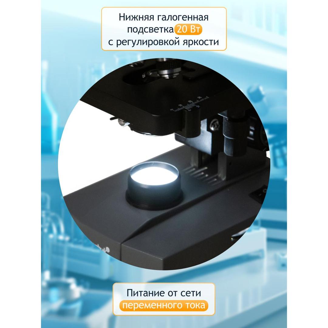 Микроскоп Levenhuk 320 BASE, монокулярный