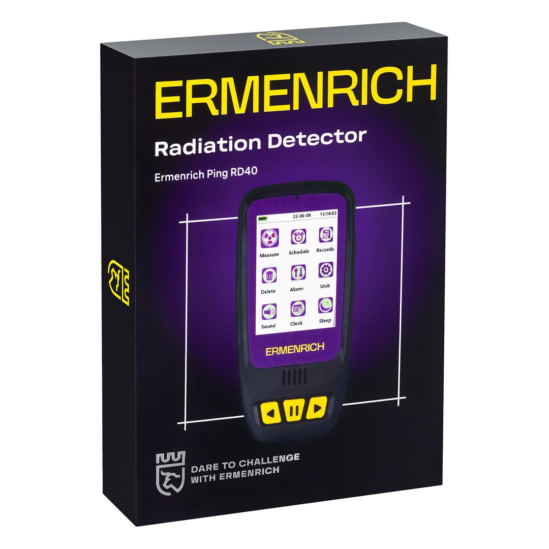 Дозиметр Ermenrich Ping RD40, оранжевый