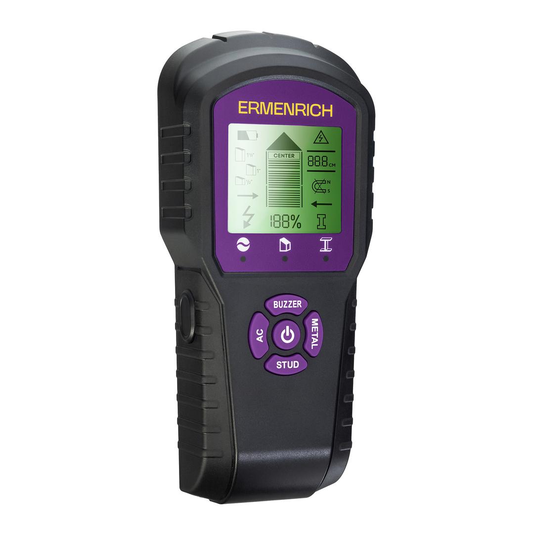Детектор проводки Ermenrich Ping SM60, черный