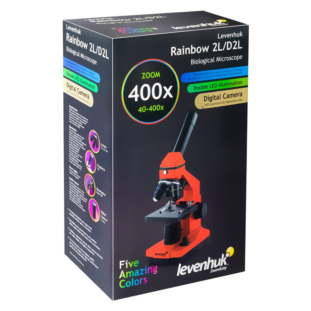 Микроскоп Levenhuk Rainbow 2L, аметист