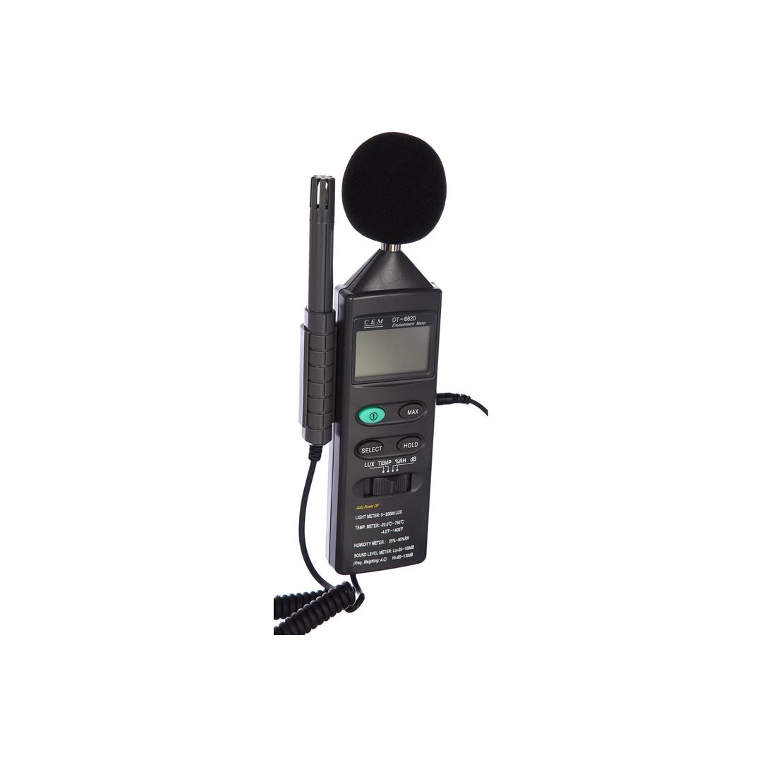 DT-8820 Многофункциональный тестер окружающей среды 4 в 1