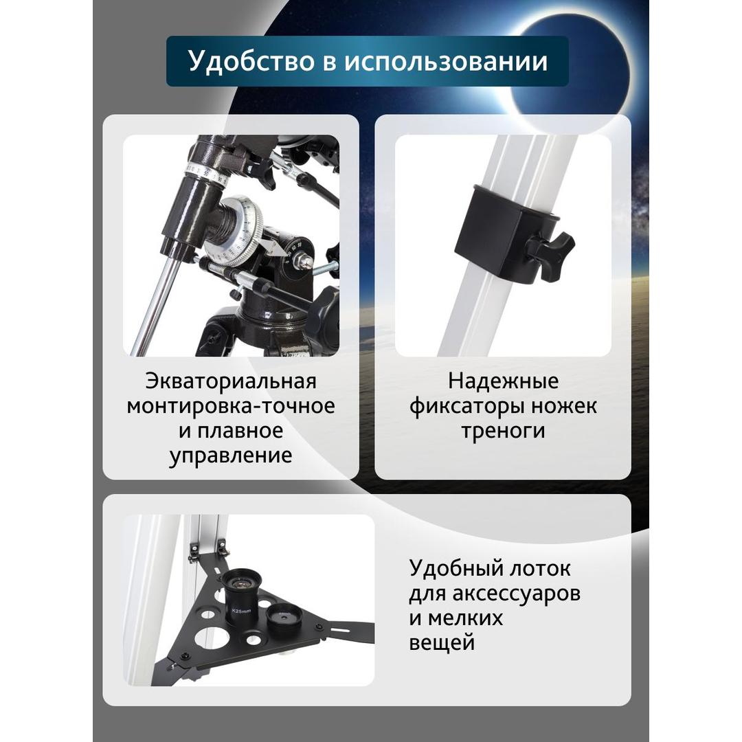 Телескоп Levenhuk Blitz 80s PLUS