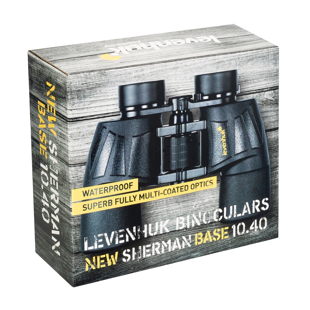 Бинокль Levenhuk New Sherman BASE 10x40