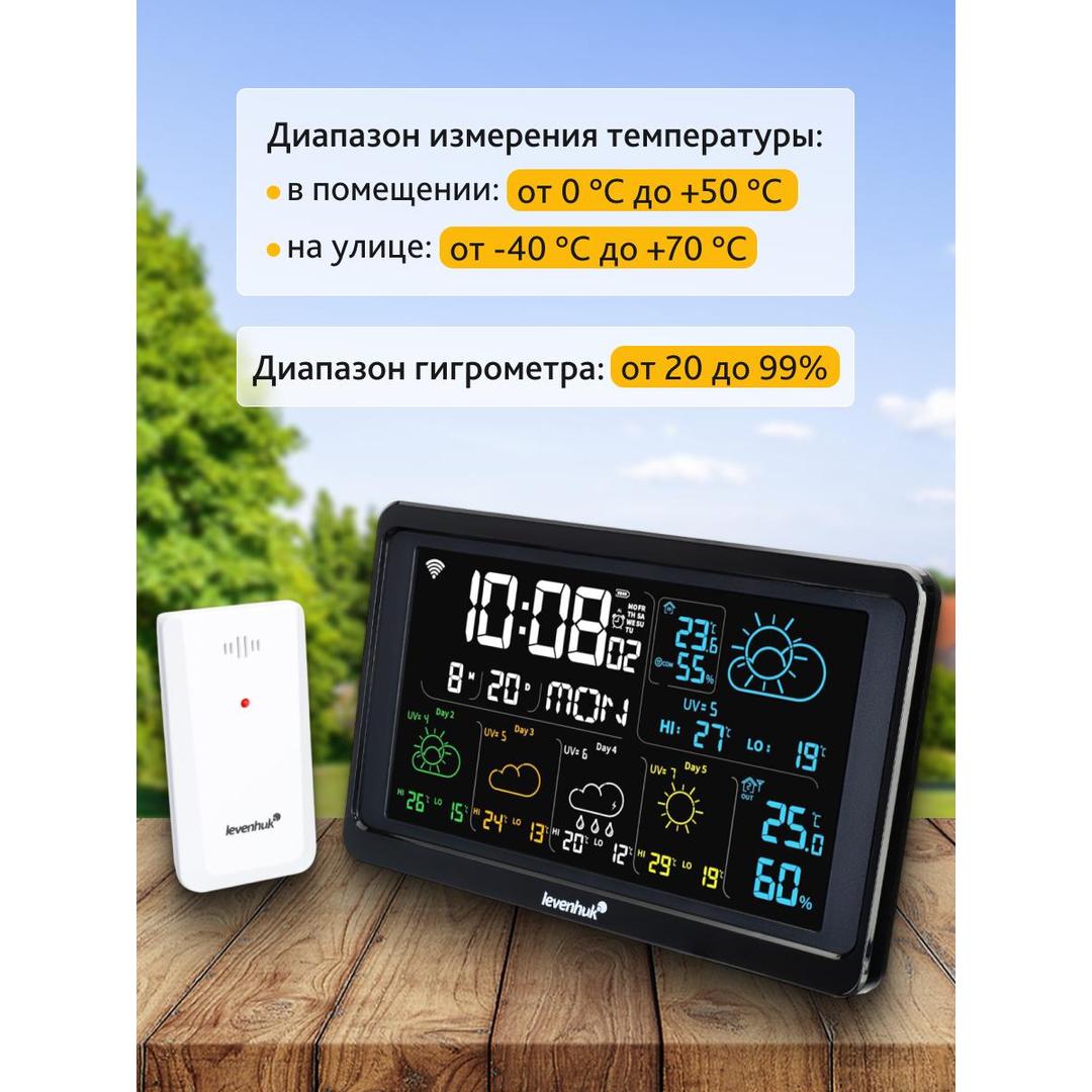 Метеостанция Levenhuk Wezzer PLUS LP80