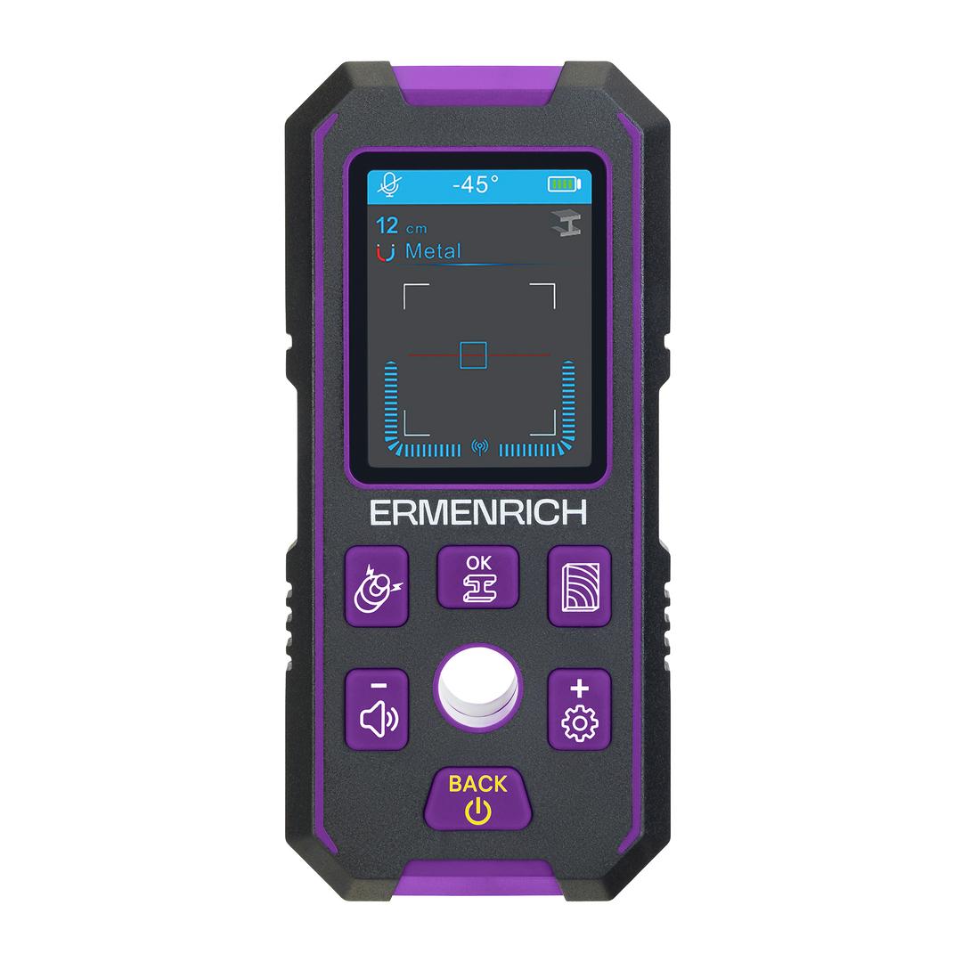 Детектор скрытой проводки Ermenrich Ping SM70