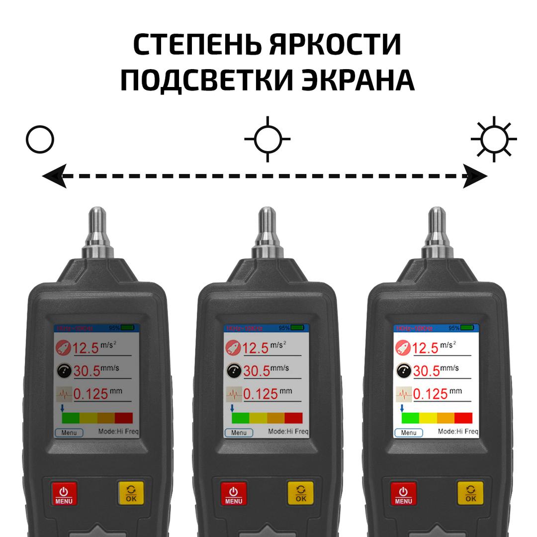 Измеритель вибрации (виброметр) МЕГЕОН 09633