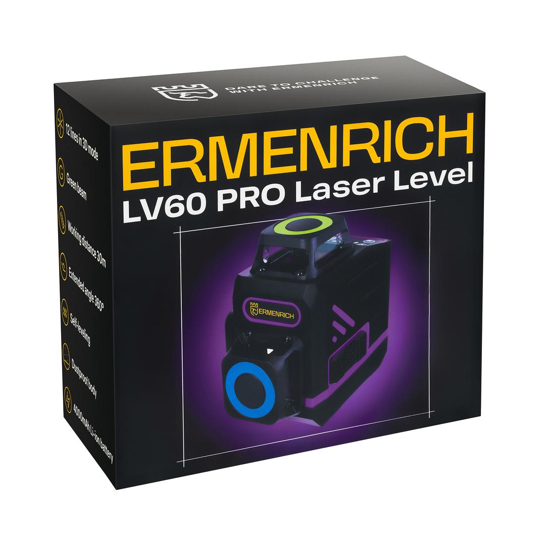 Лазерный уровень Ermenrich PRO LV60