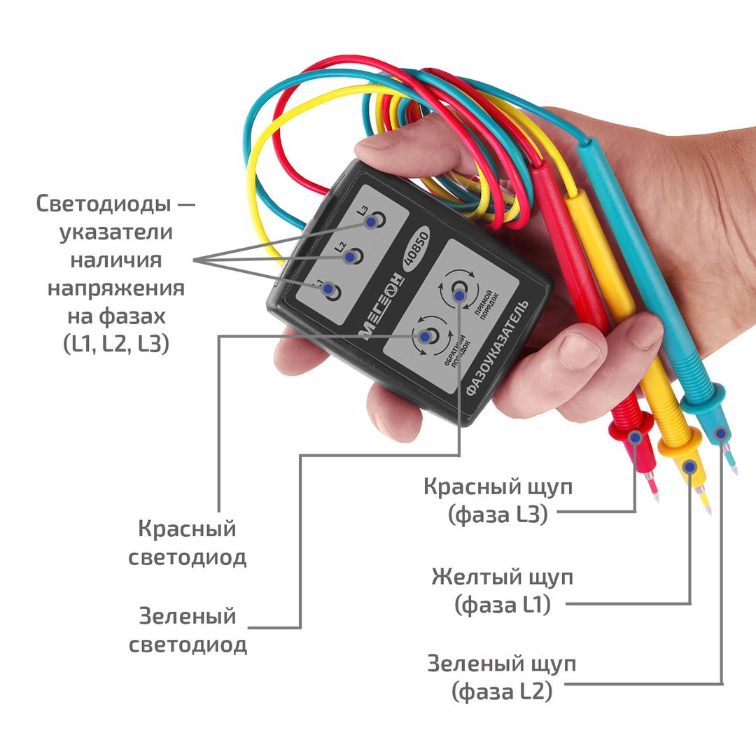 Фазоуказатель МЕГЕОН 40850