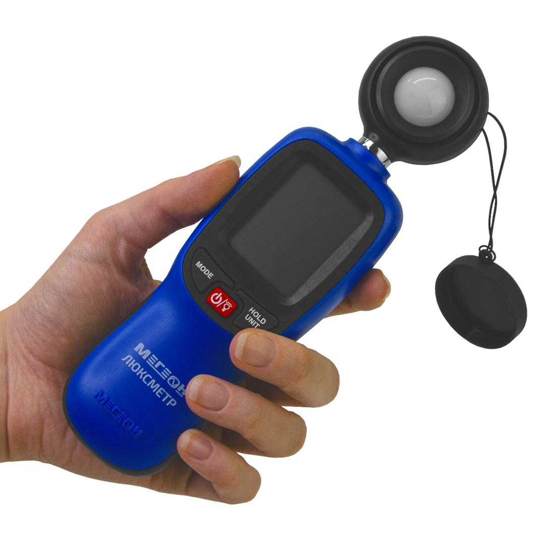 Люксметр МЕГЕОН 21002 с Bluetooth с поверкой