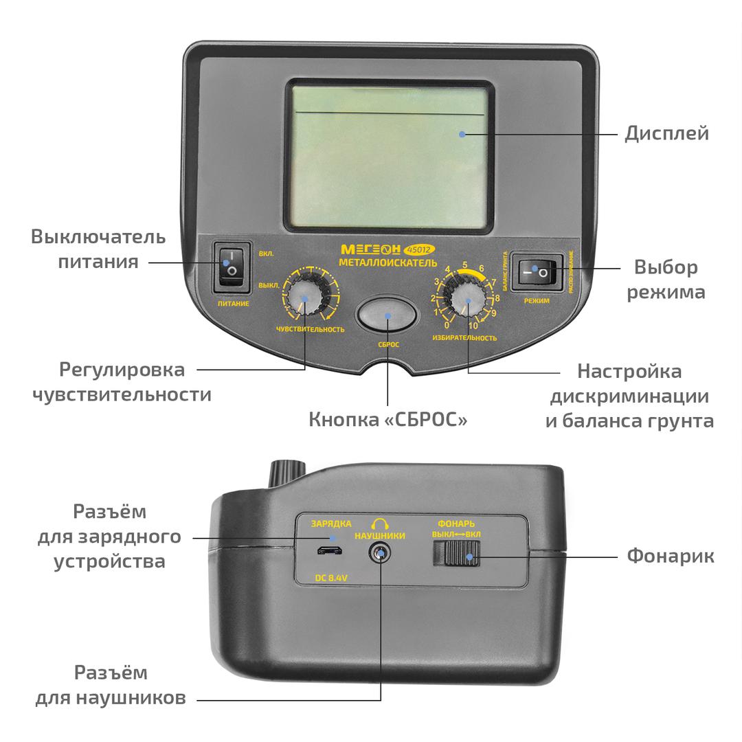 Металлоискатель МЕГЕОН 45012S