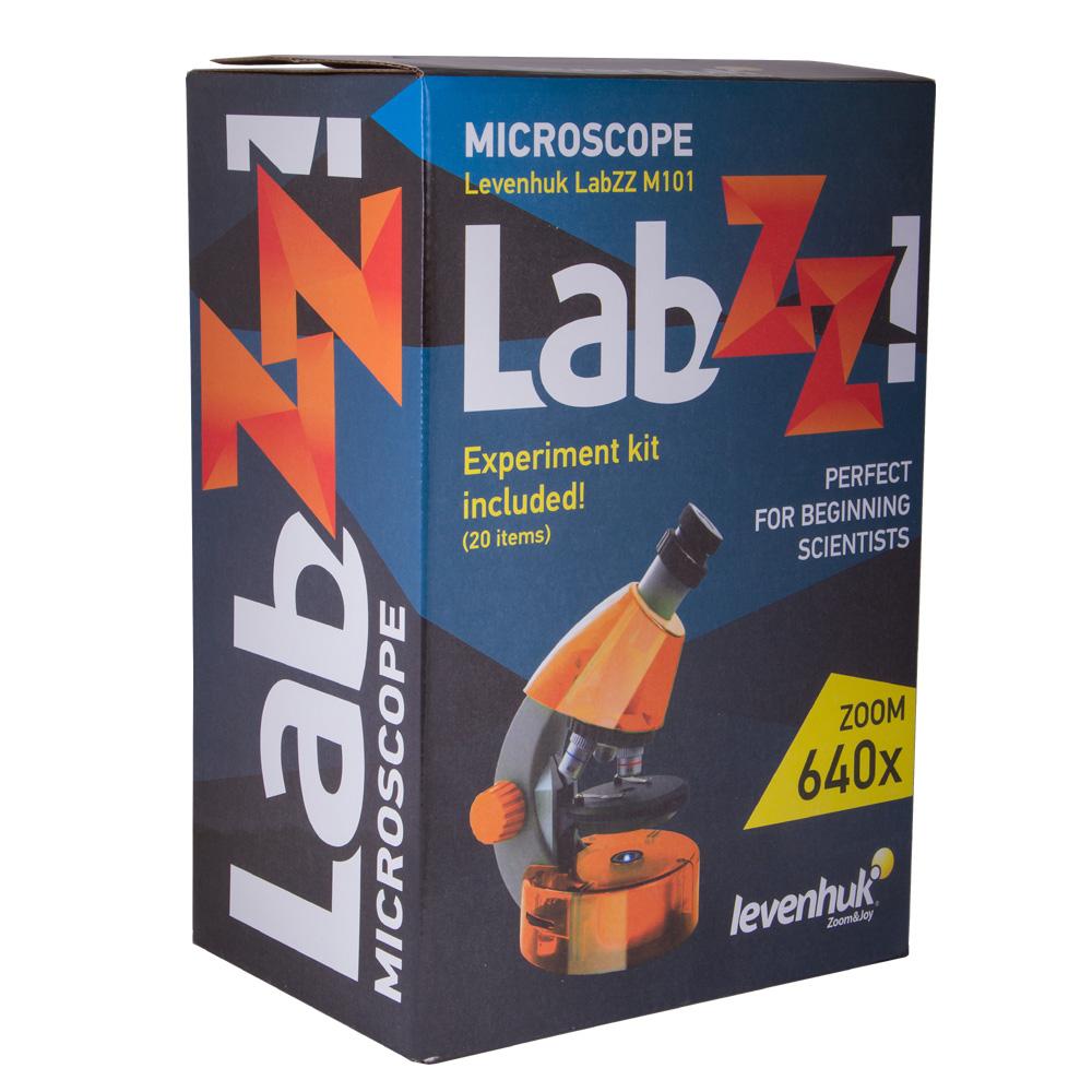 Микроскоп Levenhuk LabZZ M101, аметист