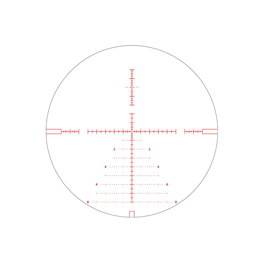 Оптический прицел ARTELV LRS 6-24x56 FFP, 30mm, с подсветкой